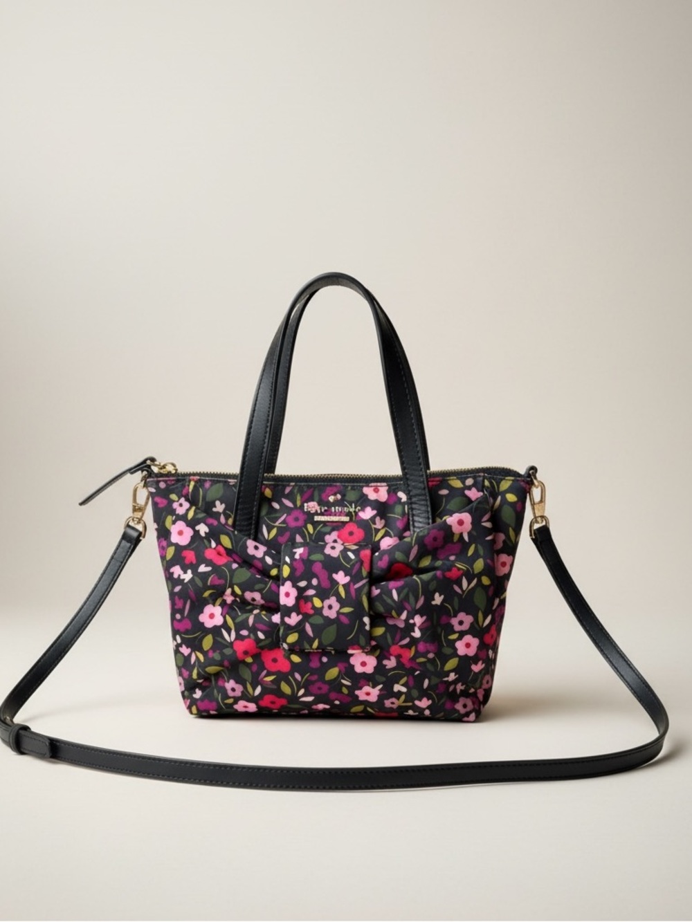 Kate Spade Haring Lane Jeny Satchel in “Boho Floral Print” with Storybook Lining